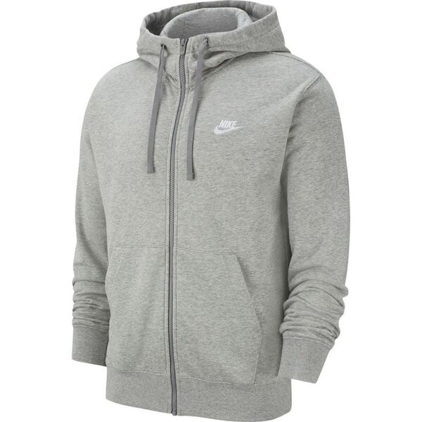 Nike Bluza Nike Sportswear Club Men's Full-Zip Hoodie BV2648 063 BV2648 063 szary S
