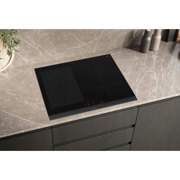 Płyta grzewcza Siemens Siemens iQ700 EX675HEC1E, Black, Built-in, 60 cm, Zone induction hob, Glass-ceramic, 4 zone(s)