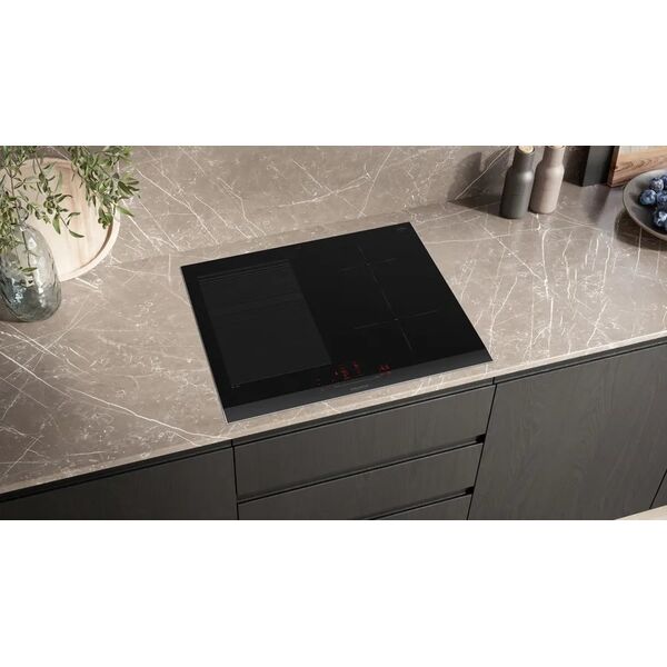 Płyta grzewcza Siemens Siemens iQ700 EX675HEC1E, Black, Built-in, 60 cm, Zone induction hob, Glass-ceramic, 4 zone(s)