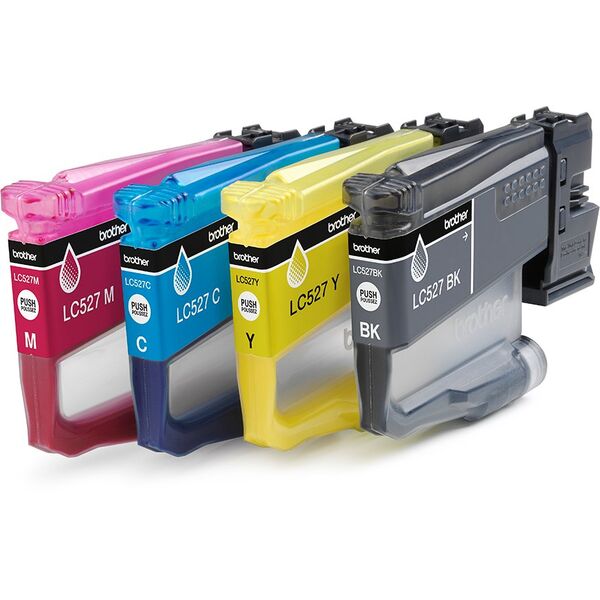 Brother Tintenpatrone LC-527VAL Multipack (je 1x BK/M/C/Y)