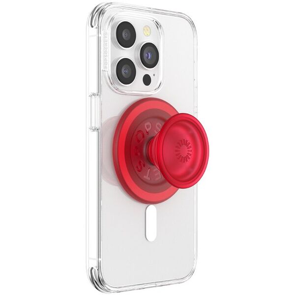 Uchwyt i podstawka do telefonu Popsockets Blanchette Red MagSafe czerwony 808974