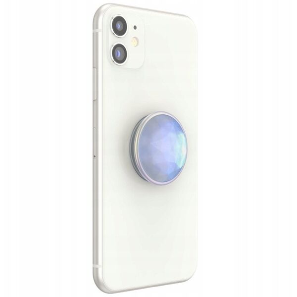 Uchwyt i podstawka do telefonu Popsockets Luxe Iridescent Dichroic Diamond Frosted 806539