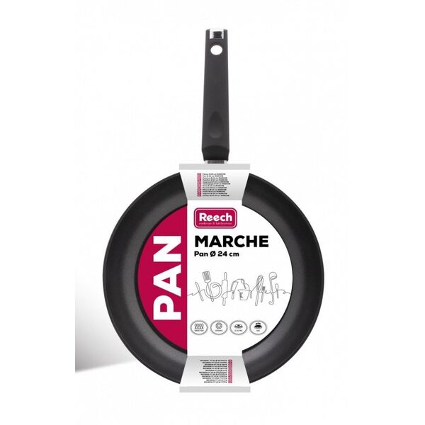 LP1002 PATELNIA 24CM BLACK MARCHE
