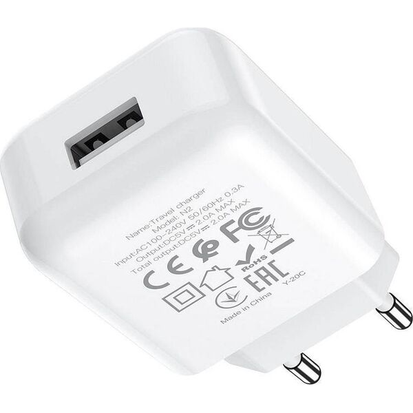 Ładowarka Hoco N2 1x USB-A  (6931474746108)
