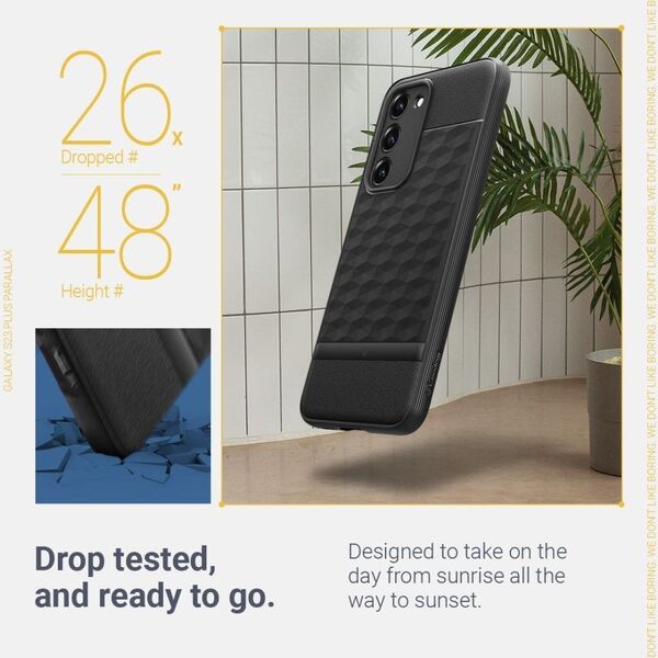 Caseology Etui Caseology Parallax Samsung S23+ Plus Matte Black
