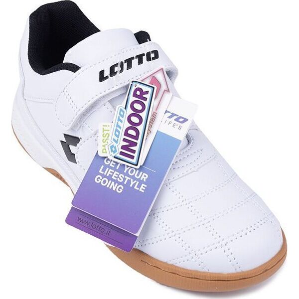 Lotto Buty dziecięce Lotto Pacer K biało-czarne 2600110K 1011 27
