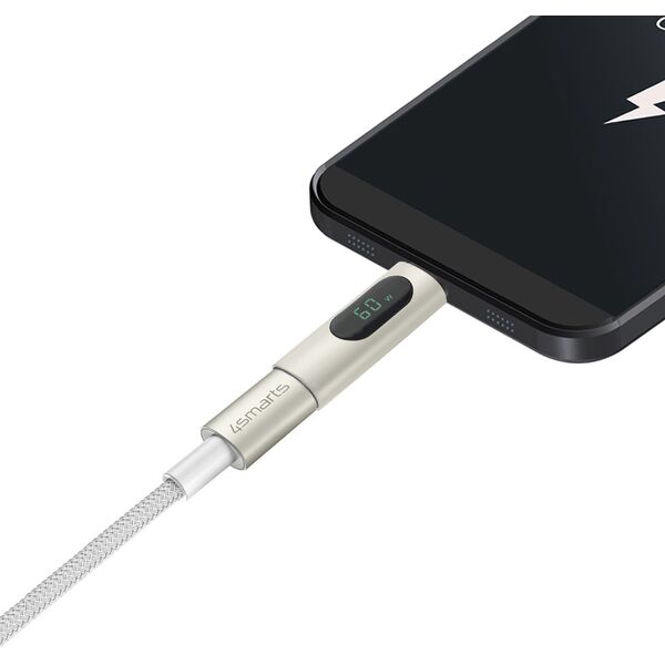 4smarts 540656 kabel USB USB 2.0 3 m USB C Biały