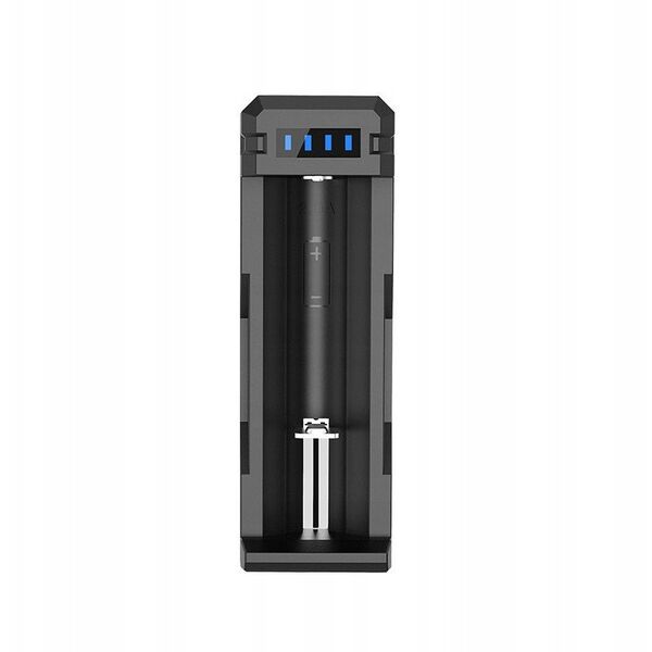 Ładowarka do akumulatorów cylindrycznych Li-ion 18650 USB-C - 1 kanał