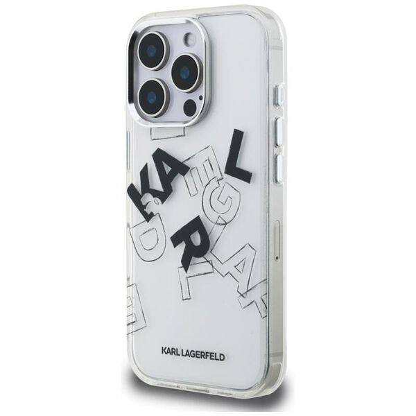 ETUI PRZEZROCZYSTE KARL LAGERFELD DO IPHONE 16 PRO, Case Bezbarwne, Modne