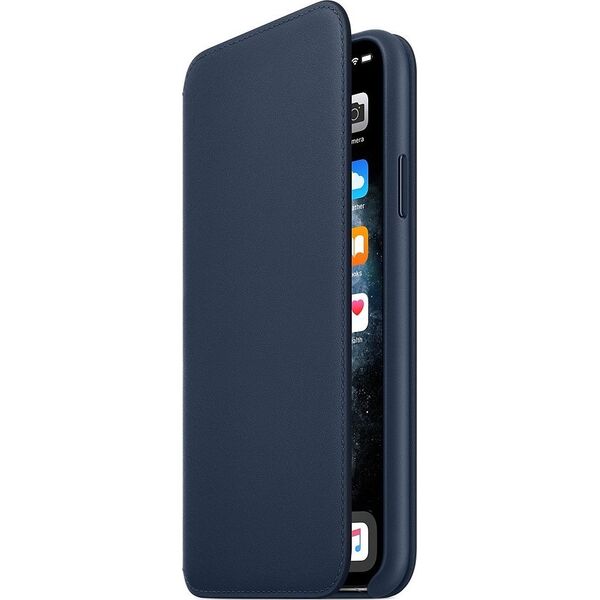 Apple Skórzane etui folio do iPhone 11 Pro Max otchłanny błękit-MY1P2ZM/A