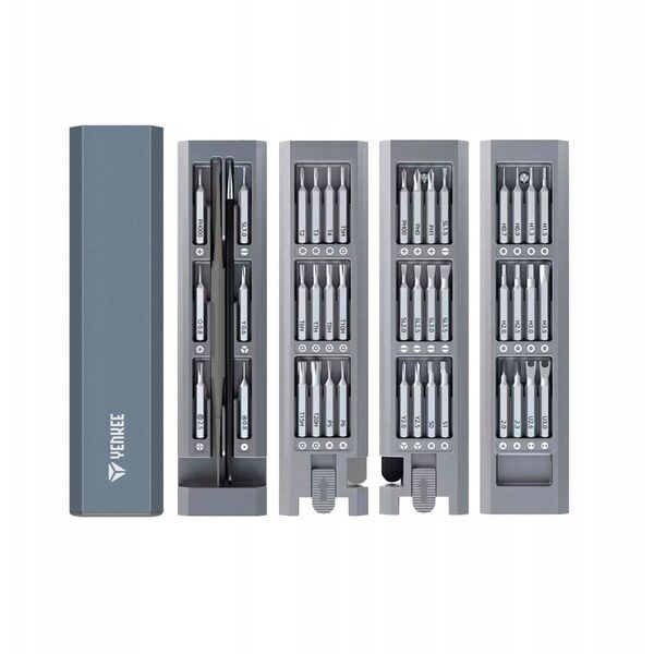 YPT 02 Screwdriver set with bits YENKEE