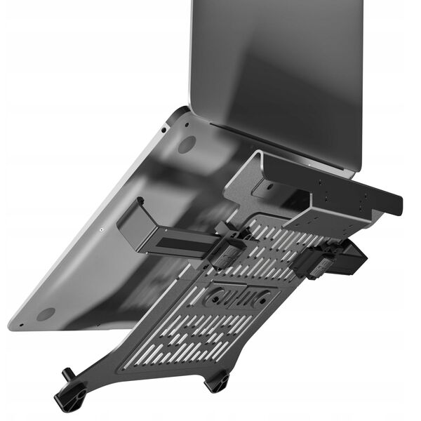 H100-FP Ergonomiczny uchwyt biurkowy do laptopa / monitora Regulacja 3D