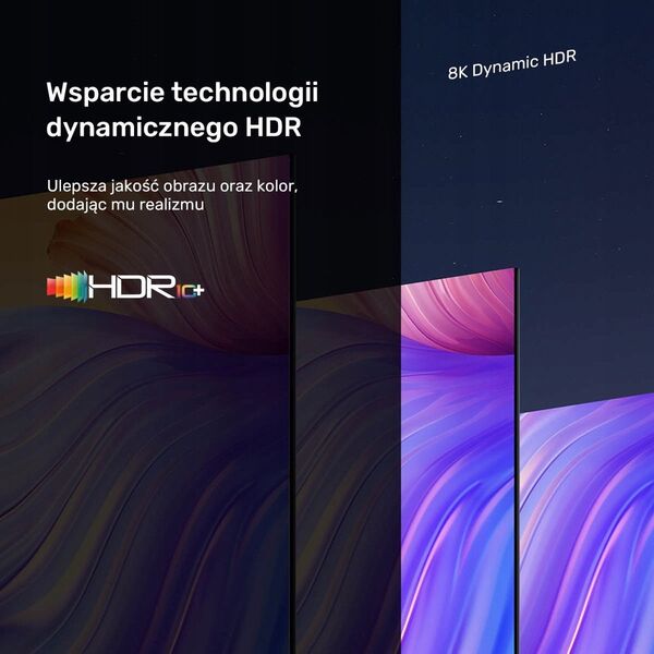 Unitek przewód 8K LUX HDMI 2.1 oplot 5M
