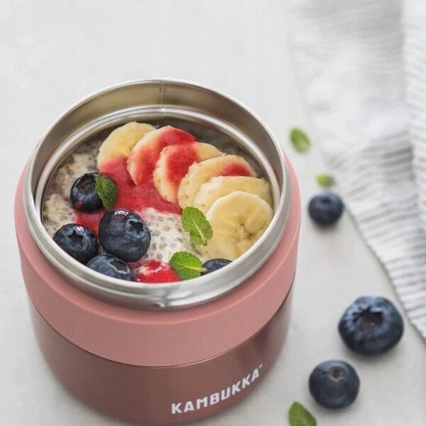 Kambukka termos obiadowy Bora 600 ml - Baby Pink