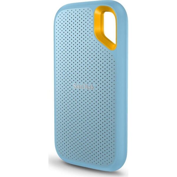 Dysk zewnętrzny SSD SanDisk Extreme Portable V2 2TB Niebiesko-żółty (SDSSDE61-2T00-G25B)
