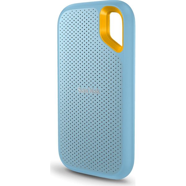 Dysk zewnętrzny SSD SanDisk Extreme Portable V2 4TB Niebiesko-żółty (SDSSDE61-4T00-G25B)