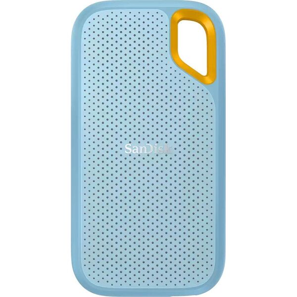 Dysk zewnętrzny SSD SanDisk Extreme Portable V2 4TB Niebiesko-żółty (SDSSDE61-4T00-G25B)