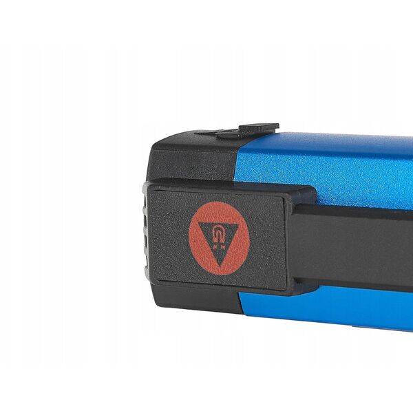 Latarka wielofunkcyjna z magnesem + UV LED COB 5W 2000mAh 300lm IP54 – kartonik wystawowy (12/96)