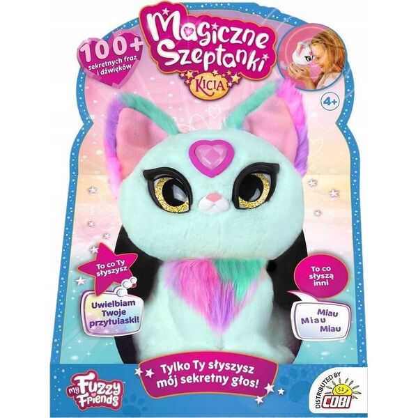 Cobi Maskotka interaktywna Magic Whispers Magiczne szeptanki Kicia niebieska