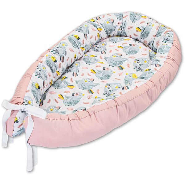 Lulando LULANDO BABYNEST 80 X 45 CM ΡΟΖ ΠΟΥΛΑΚΙ 14401143 5906118630298