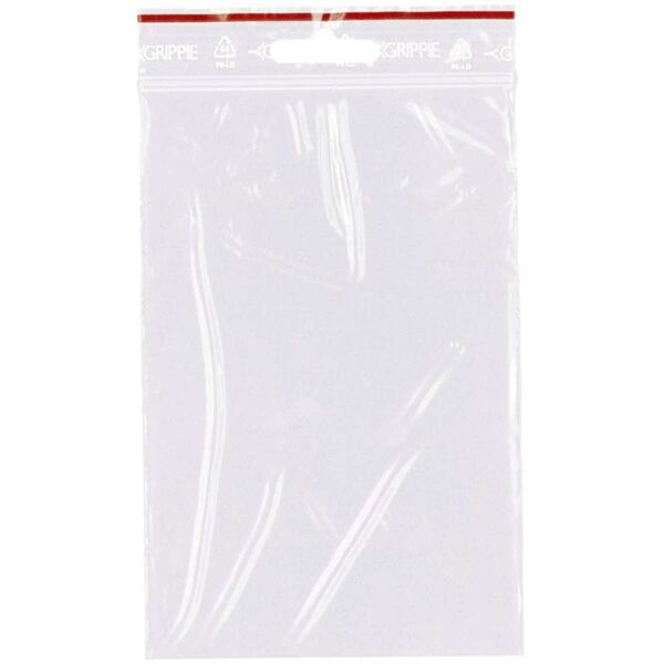 Σακούλα με φερμουάρ 55x65mm T-02 1000τμχ/πακ - (1000 τμχ.)