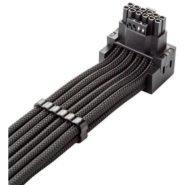 Καλώδιο CableMod C-Series Pro - Παραλλαγή A, 90°, 16-Pin σε 2x8-Pin PCIe, μαύρο