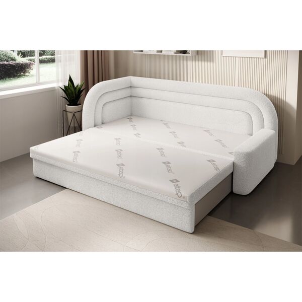 Sofa-lova Eltap Fabillo, smėlio spalvos