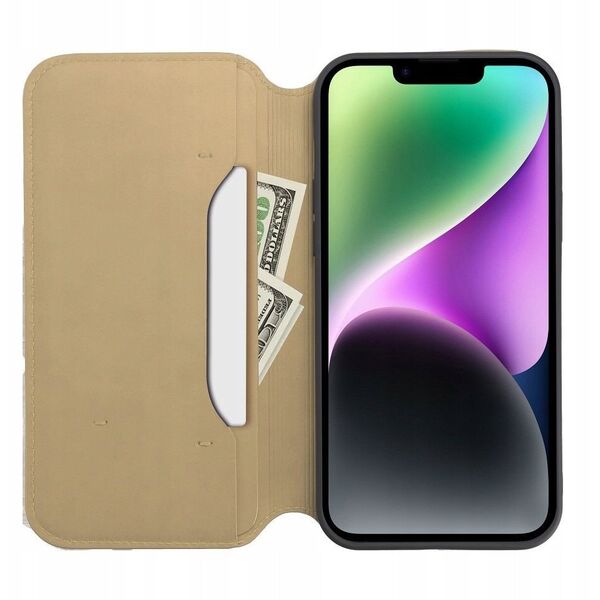 Kabura DUAL POCKET Book do IPHONE 17 Pro złoty