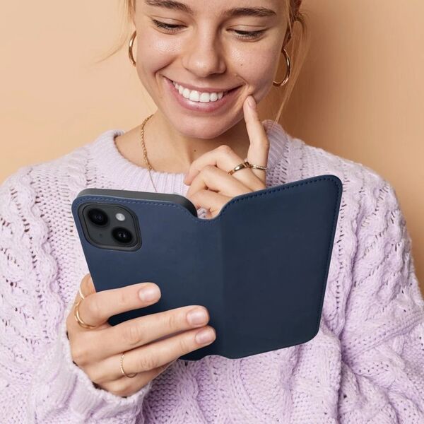 Kabura DUAL POCKET Book do IPHONE 17 Pro granatowy