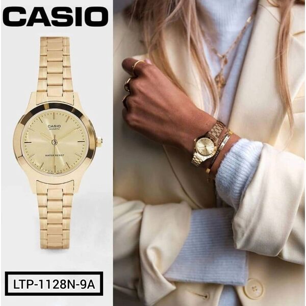 Zegarek Casio ZEGAREK DAMSKI CASIO LTP-1128N 9A (zd543a) + BOX NoSize
