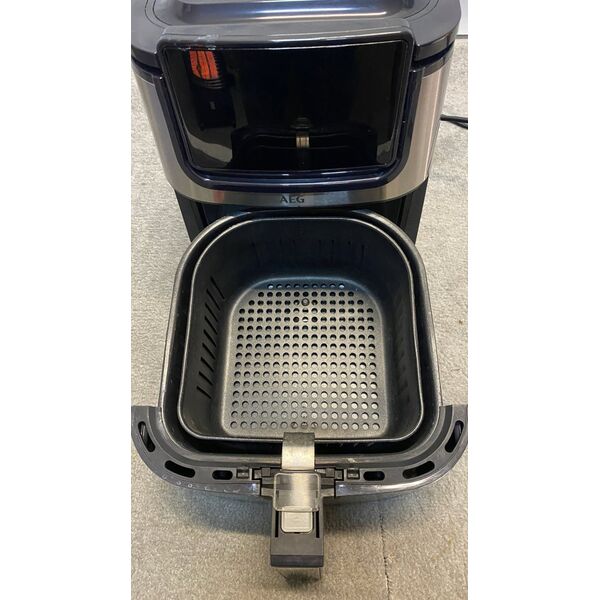 Frytkownica AEG AEG AF6-1-4ST, Hot air fryer, 3.5 L, 80 °C, 200 °C, Single, Black, Stainless steel