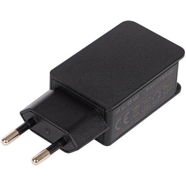 76-032# Ładowarka sieciowa gniazdo usb 2a czarna