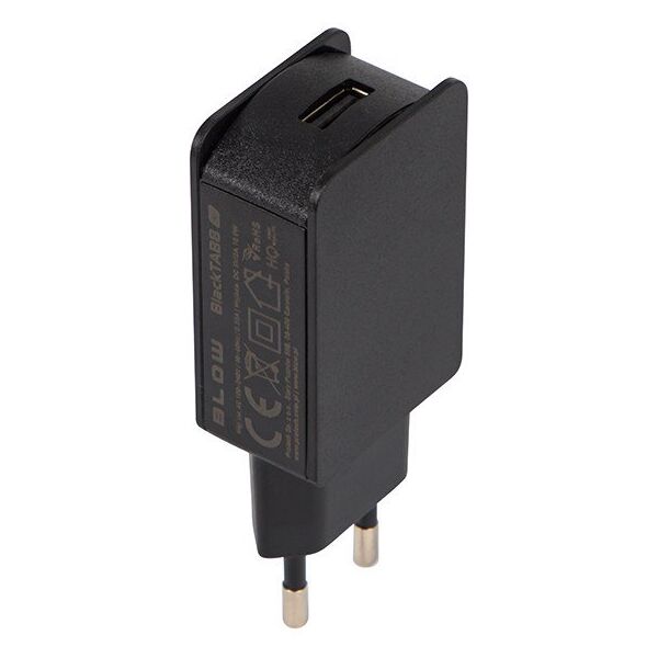 76-032# Ładowarka sieciowa gniazdo usb 2a czarna