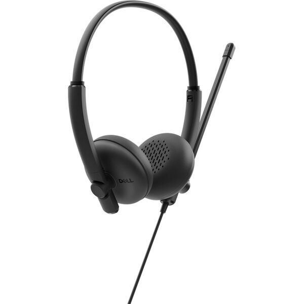 DELL WH125 Zestaw słuchawkowy Przewodowa Opaska na głowę Połączenia/muzyka USB Type-C Czarny