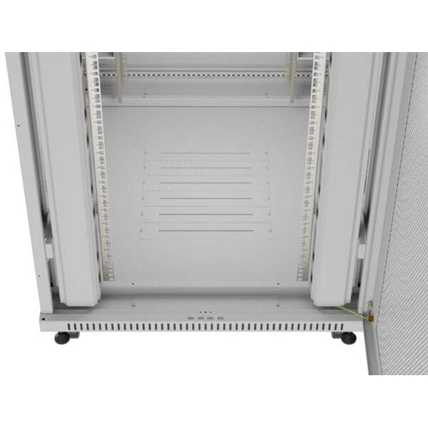 SZAFA INSTALACYJNA RACK STOJĄCA 19" 47U 800X1000 SZARA DRZWI PERFOROWANE LCD LANBERG (FLAT PACK) V2
