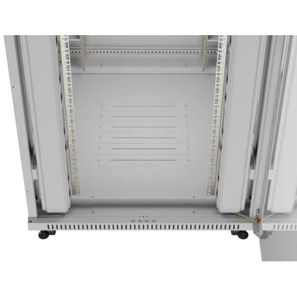 SZAFA INSTALACYJNA RACK STOJĄCA 19" 47U 800X1000 SZARA DRZWI PRZESZKLONE LCD LANBERG (FLAT PACK) V2