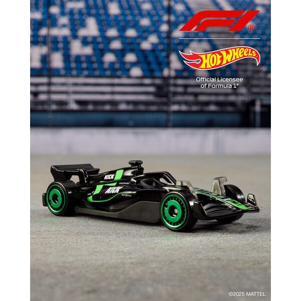 HOT WHEELS set of five F-1 car models (JGF58)
