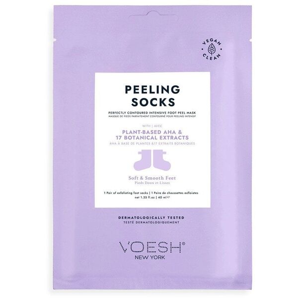 VOESH_Peeling Socks skarpety złuszczające z kwasami AHA i Ekstraktami Botanicznymi 40ml