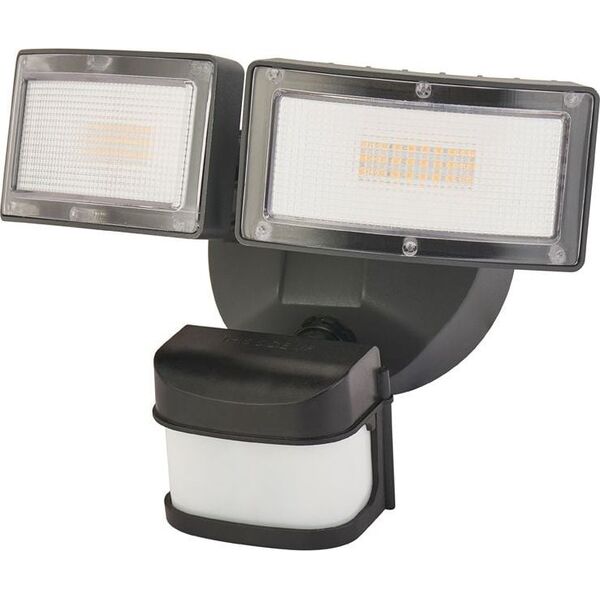 Kinkiet SU-MA Kinkiet elewacyjny LED IP54 czarny SU-MA Duo 6556-PIR
