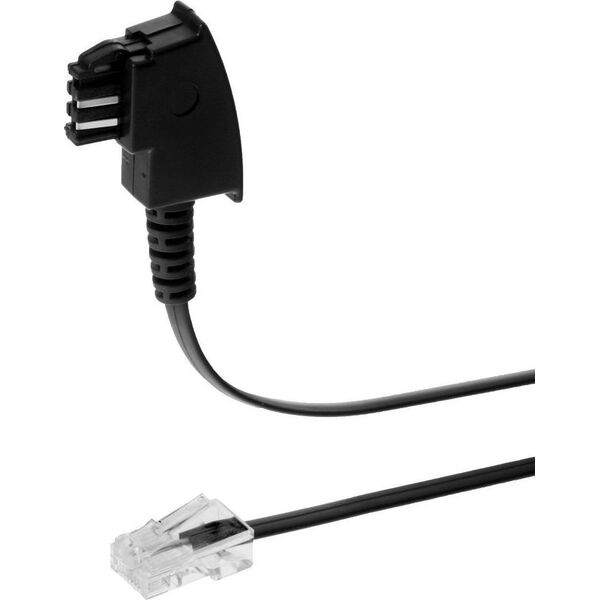 Καλώδιο σύνδεσης S-Impuls TAE (F) 3m Inter. Norm μαύρο (POLY)