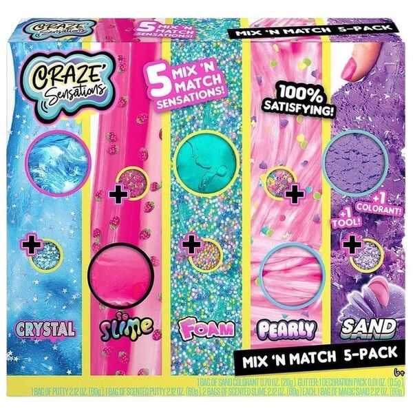 Canal Toys Crazy Sensations - ASMR 5 Pack (12001) /Arts and Crafts 14036196 3555801326004