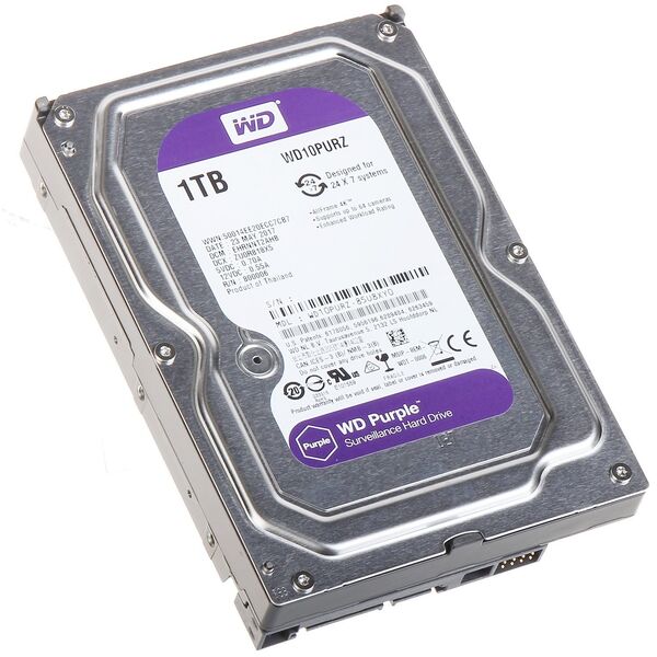 DYSK DO REJESTRATORA HDD-WD10PURZ 1TB 24/7 WESTERN DIGITAL