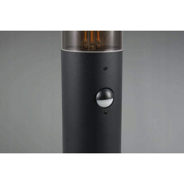 Freestanding outdoor lamp TRIO HOOSIC, IP44 1xE27 with motion sensor black O12x30cm