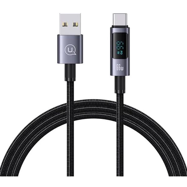 Kabel USAMS Sufeng Series US-SJ673 66W 6A Fast Charging USB-C do USB-A 1.2m tarnish