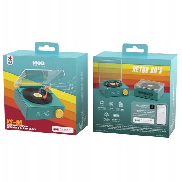 MOB Speaker Alarm Clock