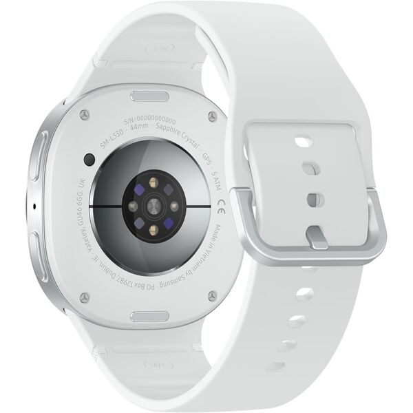 Samsung SM-L330NZSAEUB smartwatch / zegarek sportowy 3,81 cm (1.5") AMOLED 44 mm Cyfrowy 480 x 480 px Ekran dotykowy Srebrny Wi-Fi GPS