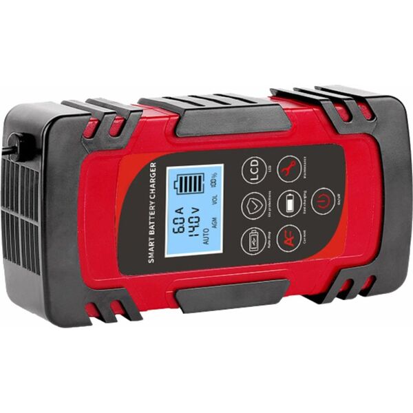 Φορτιστής μπαταρίας με οθόνη LCD Alburnus DFA-42 8A 12/24V
