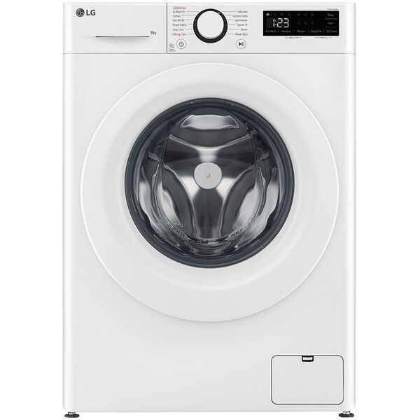 LG F2WR509SWW Washing machine, A, Front loading, Washing capacity 9 kg, Depth 47.5 cm, 1160 RPM, White
