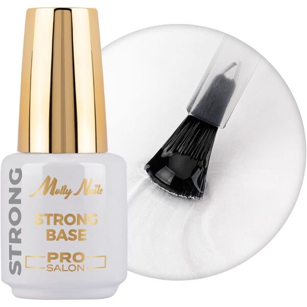 MOLLY NAILS_Strong Base Pro Salon baza hybrydowa 15g