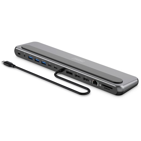 Digitus Stacja dokująca USB-C 8K, 12-portowa